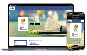 badminton registration software
