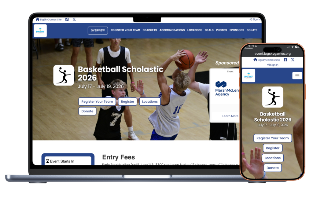 basketball registration software