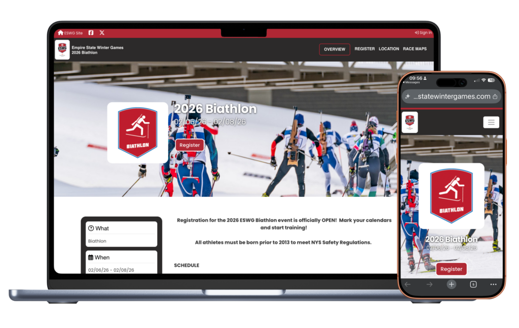 biathlon registration software