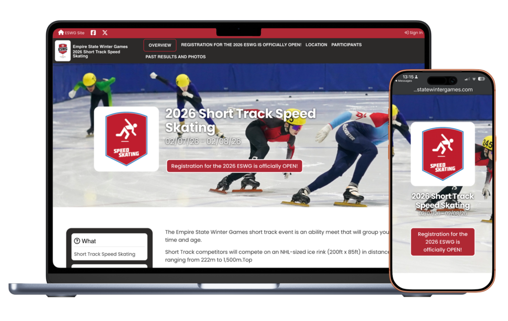 speed skating registration software