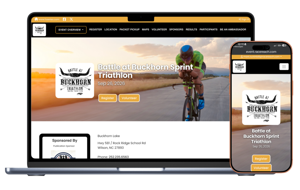 triathlon registration software