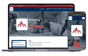 wrestling registration software